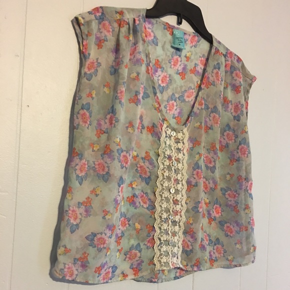 Happening in the Present floral blouse - Picture 5 of 6